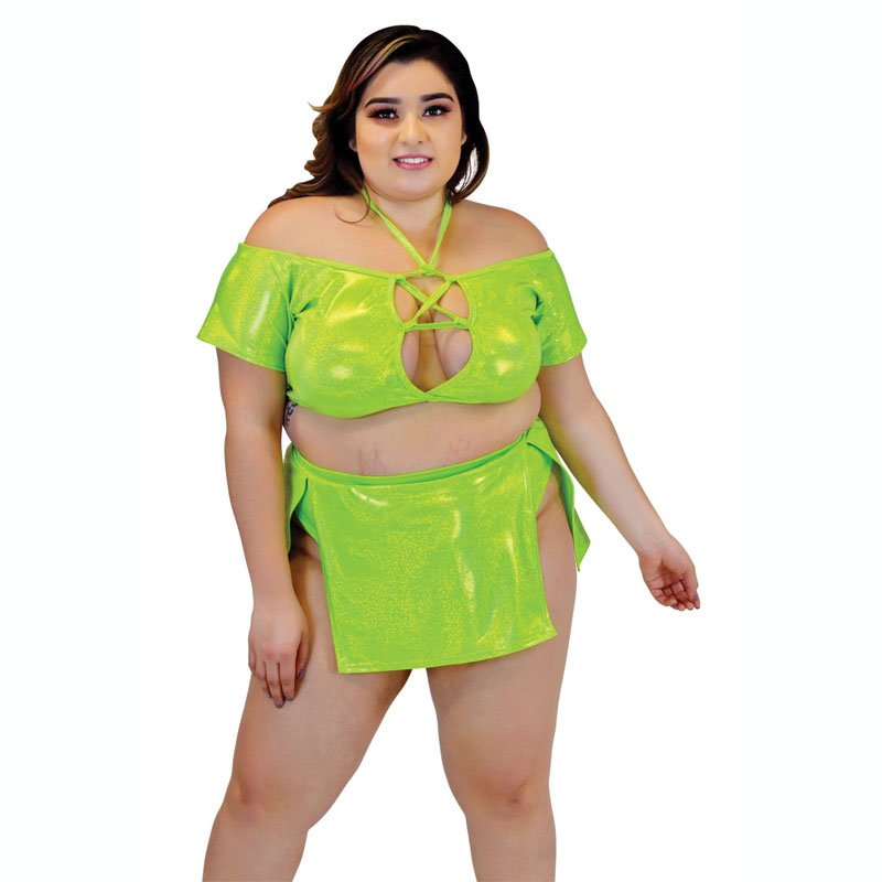 Plus Size Rave Skirt
