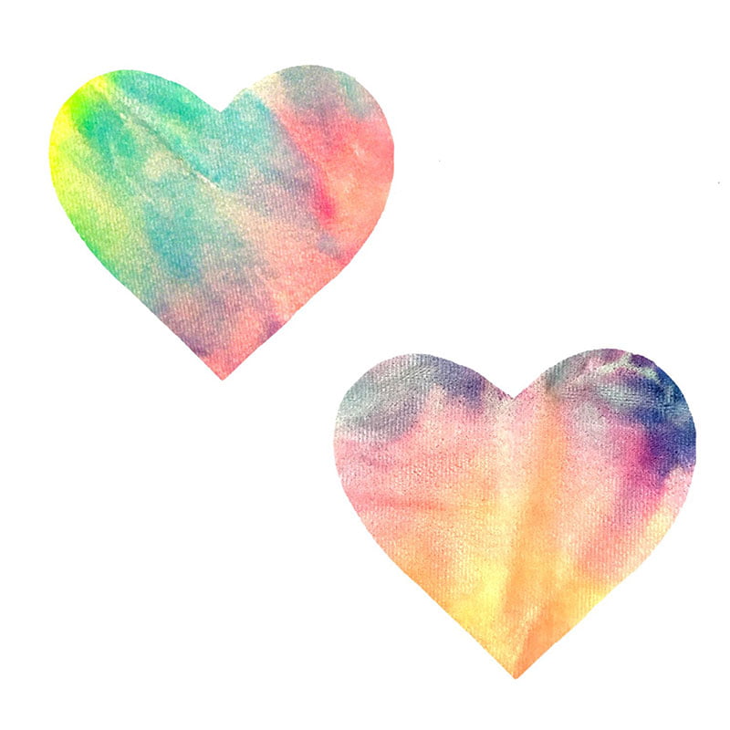 Heart Pasties in Velvet