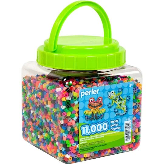Perler Beads Assorted Multicolor Fuse Beads