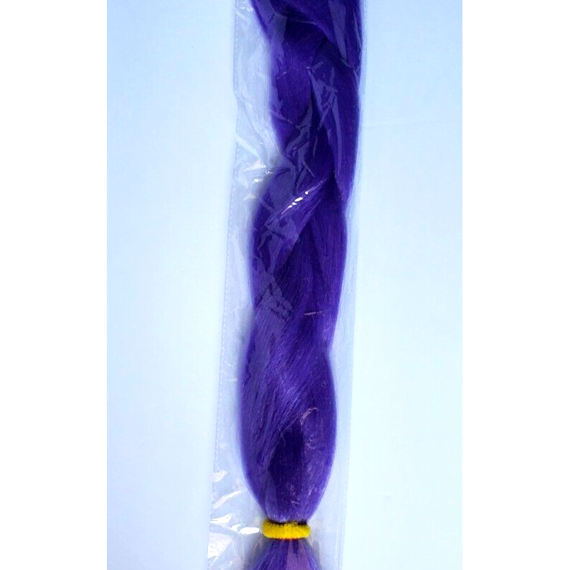 Braids Neon Dark Purple Hair Extensions