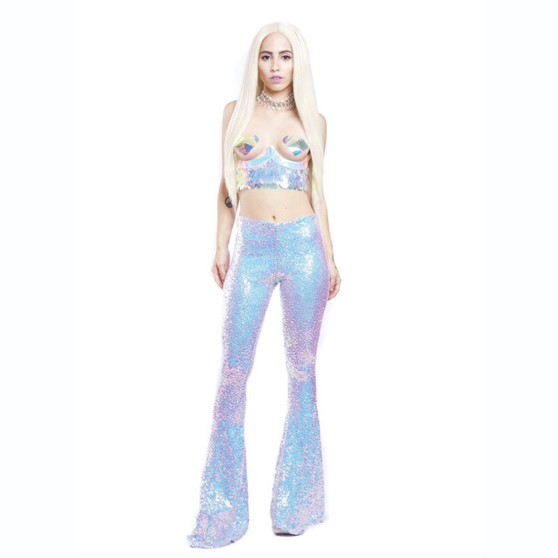Sequin Bell Bottoms